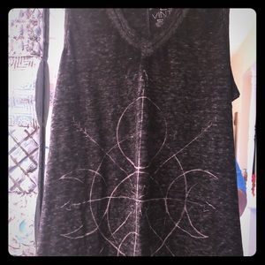 LOL Vintage Black Tank Top